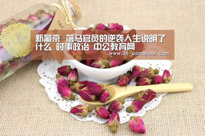 新葡京-落马官员的逆袭人生说明了什么_时事政治_中公教育网(图3) 新葡京